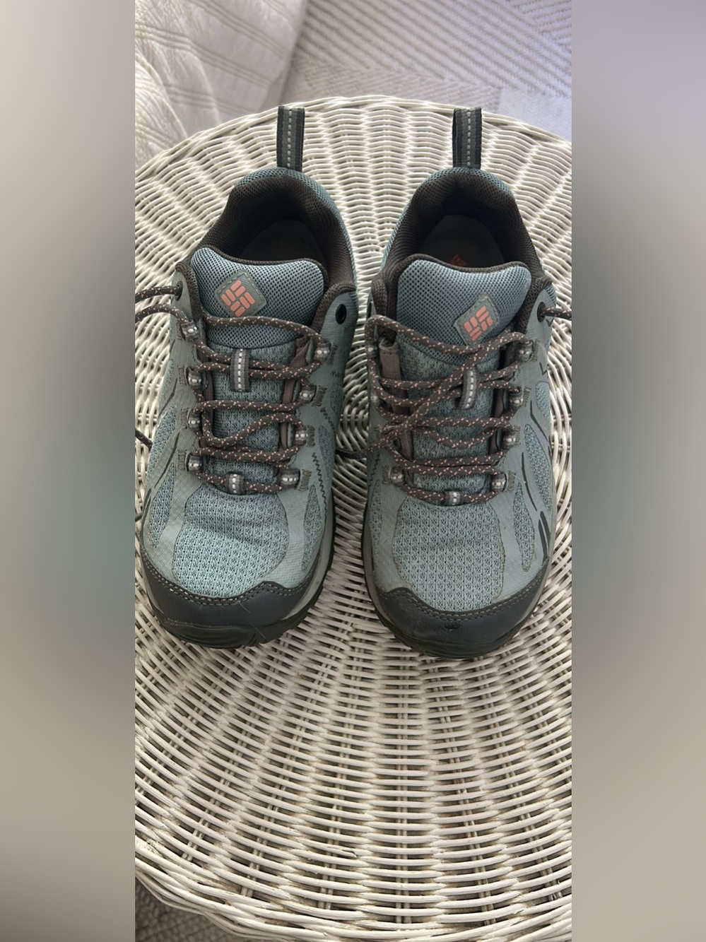 Columbia Men's Teal and Black Trail Shoes